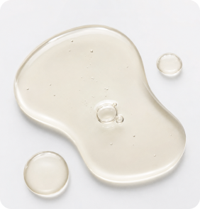 Texture di RenovaCare Mix C984: gel trasparente con gocce